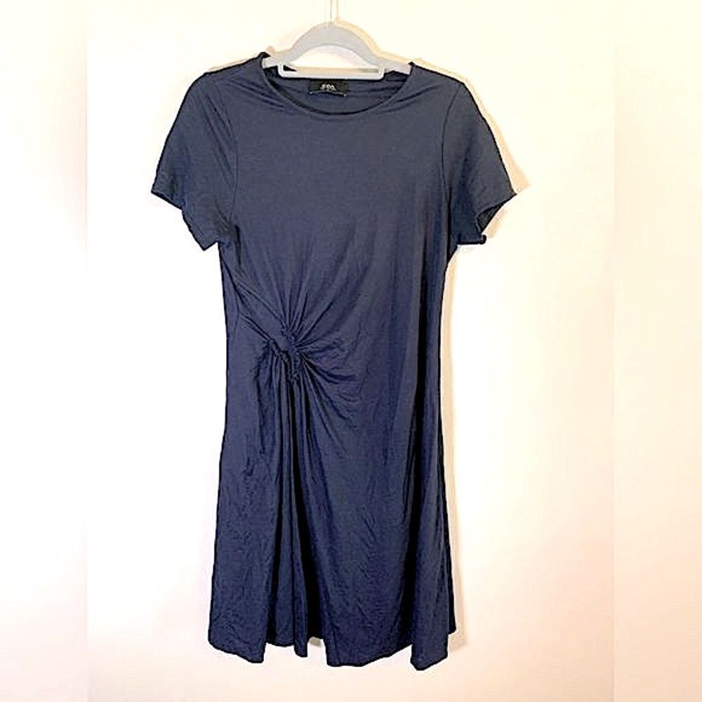 Anthropologie COA Navy Blue dress size 2